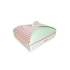 Caja cartón rectangular con asa imp. Estandar