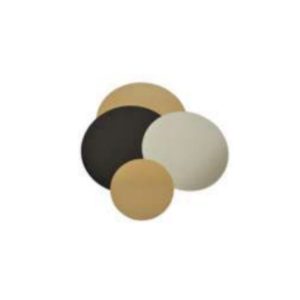 Formatos cartón oro cuadrado con pestaña