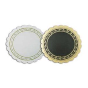 Rodales redondos parafinados 18 cm.